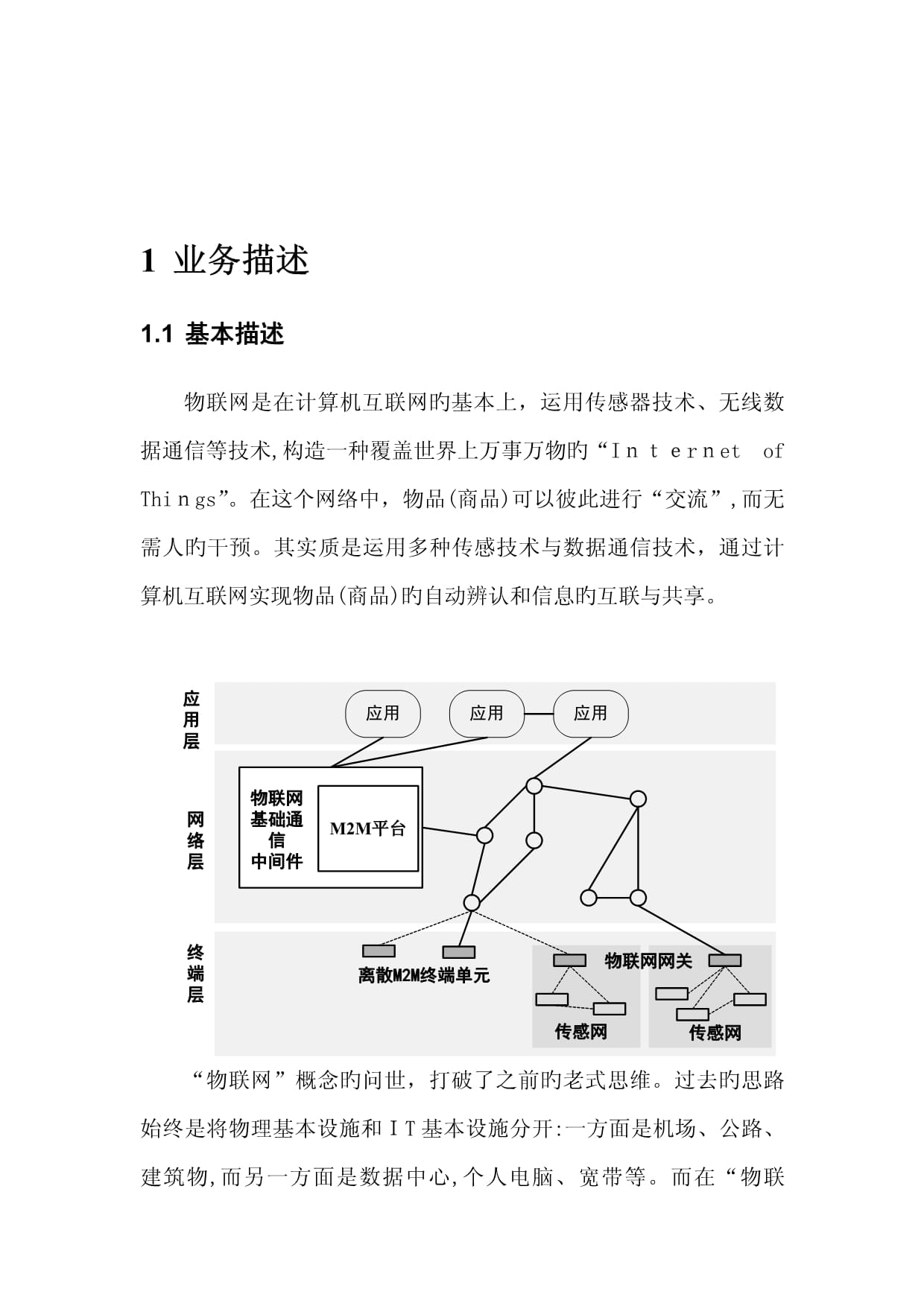 物聯網服務電梯衛士項目商業計劃書